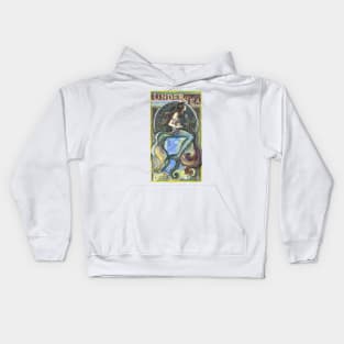 Art Nouveau Mermaid Kids Hoodie